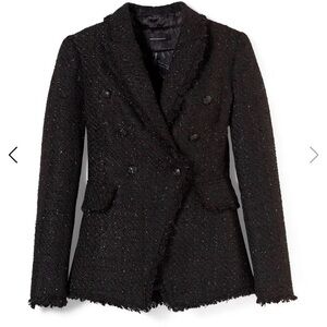 White House Black Market Tweed Sparkle Blazer